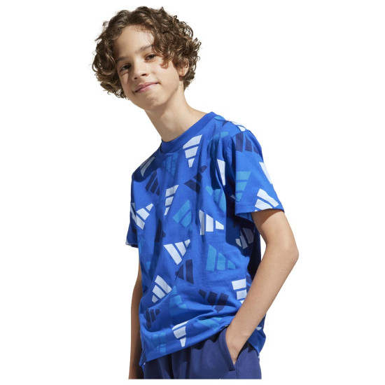Adidas Παιδική κοντομάνικη μπλούζα Seasonal Essentials Logo Celebration Tee